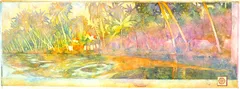 Tropische Lagune by Gerd Krenckel